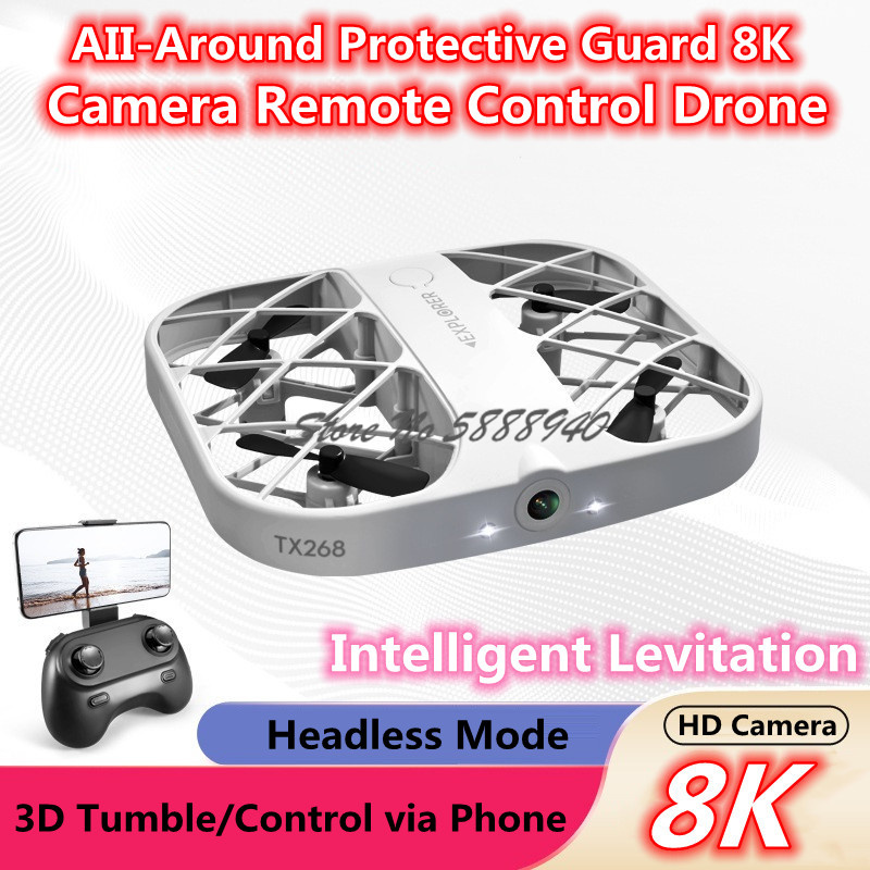 Drone Camera Hd - Kapalı Alan Koruma 8K HD Kamera