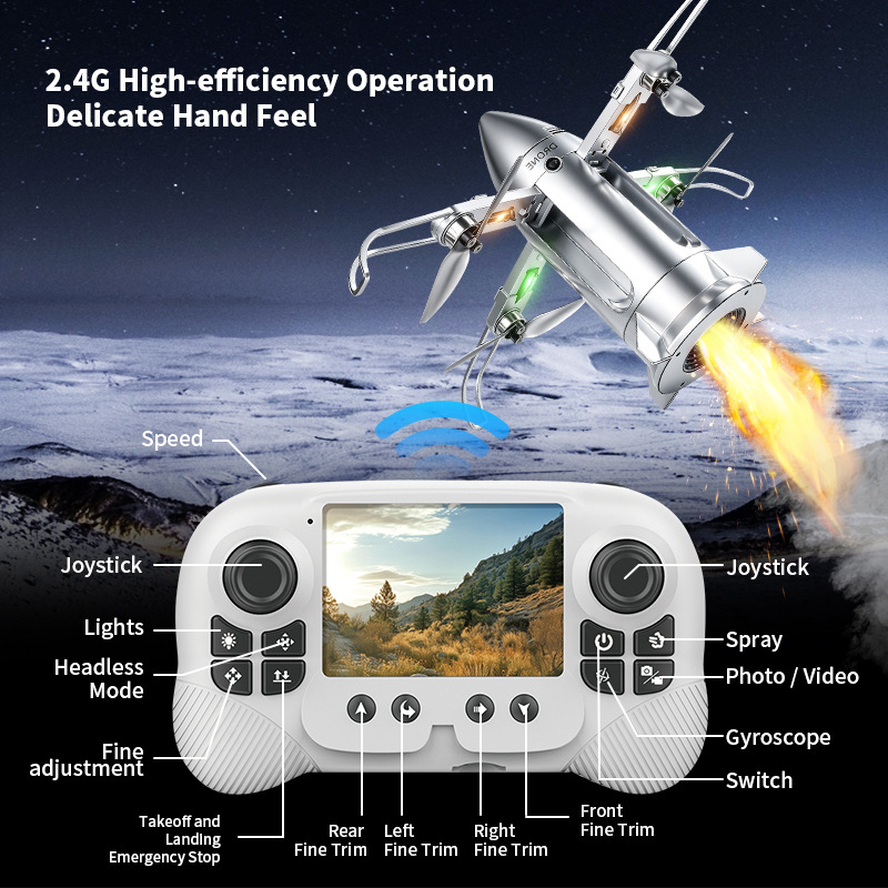 OZ X6 Roket Drone, 2,8 inç Ekr - Drone Camera Hd incelemesi ve fiyatı